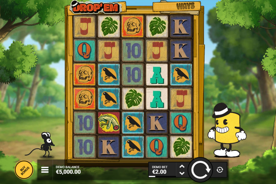 demo play of the drop em slot